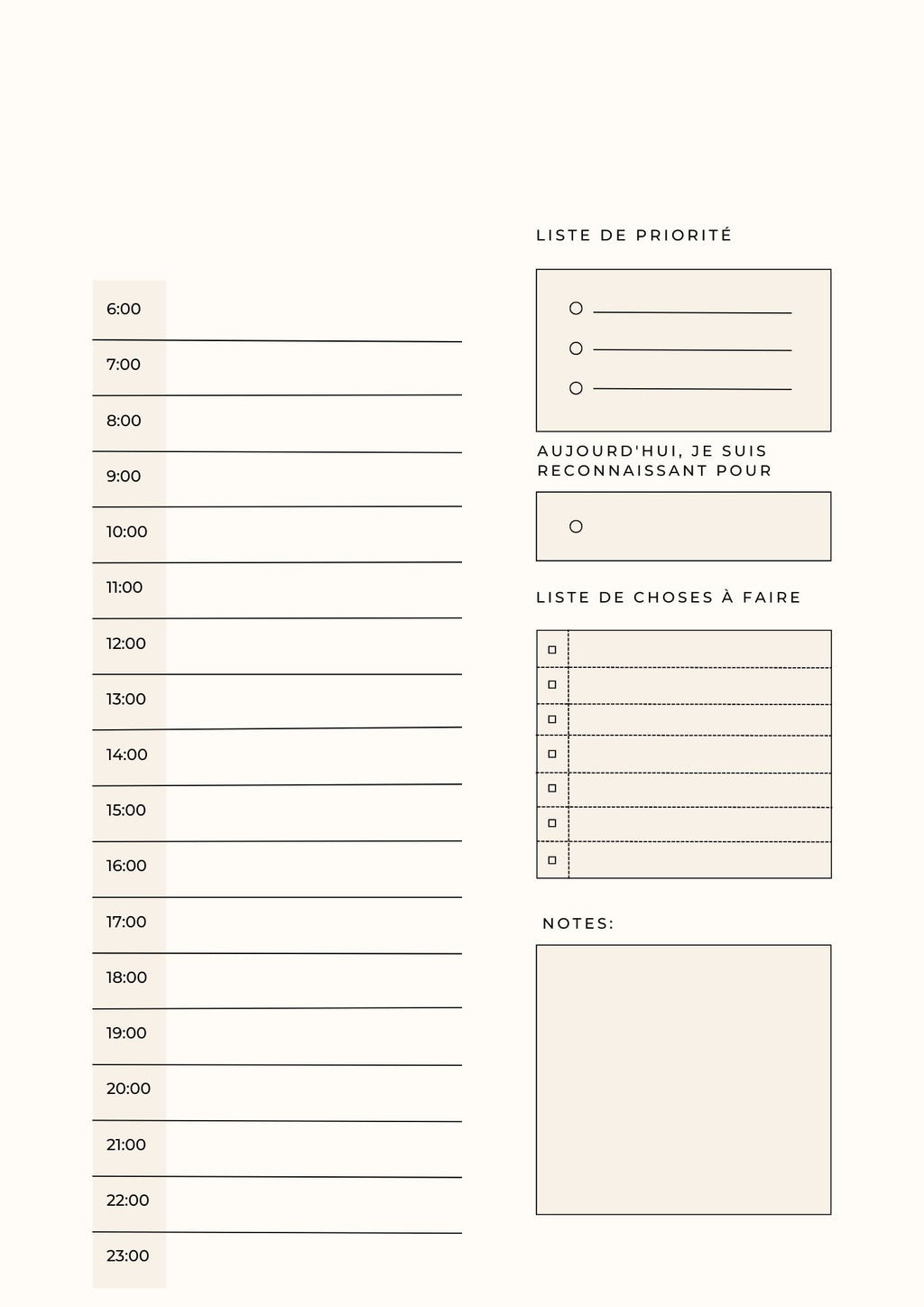 Planificateur king 1