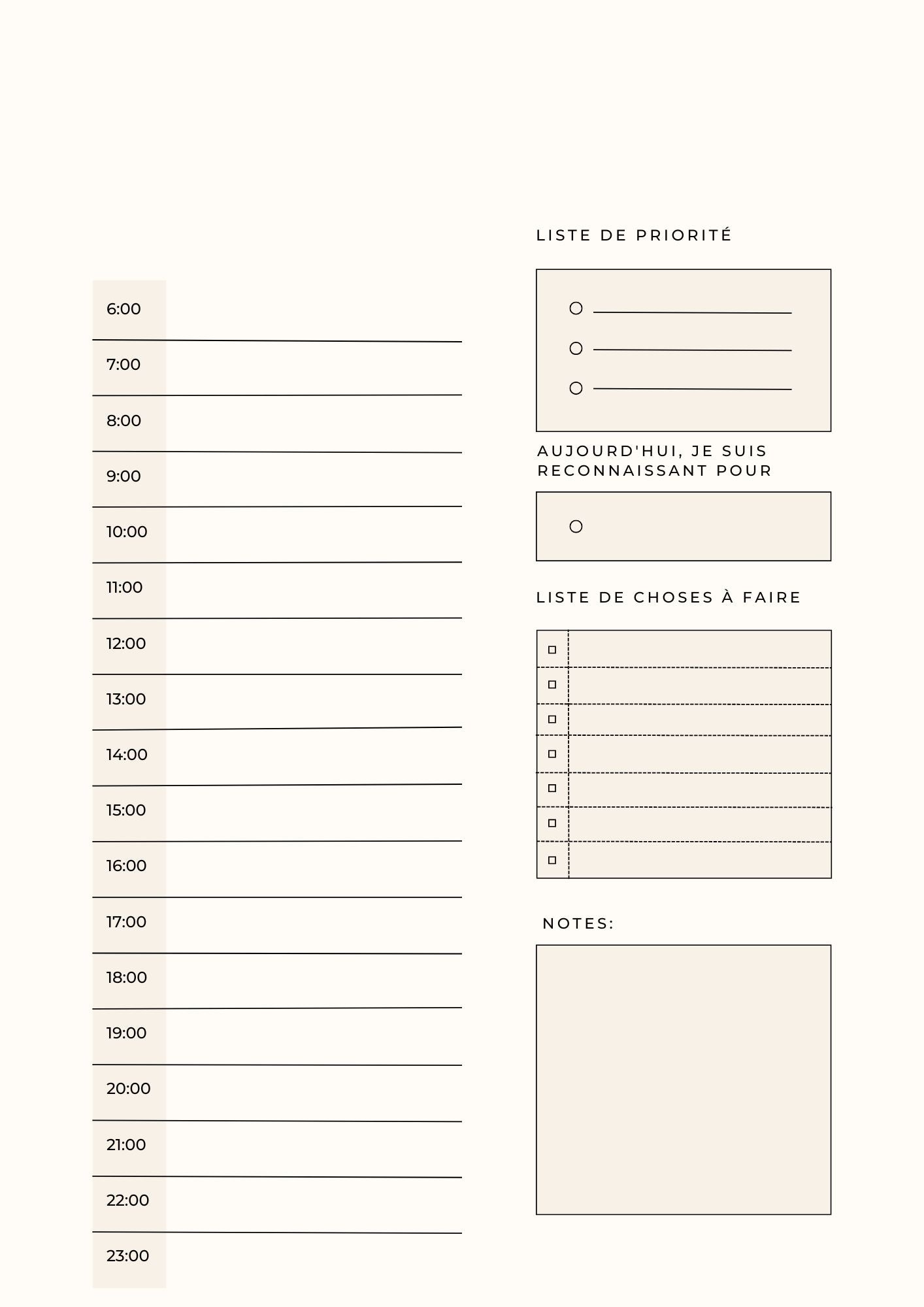 Planificateur king 1