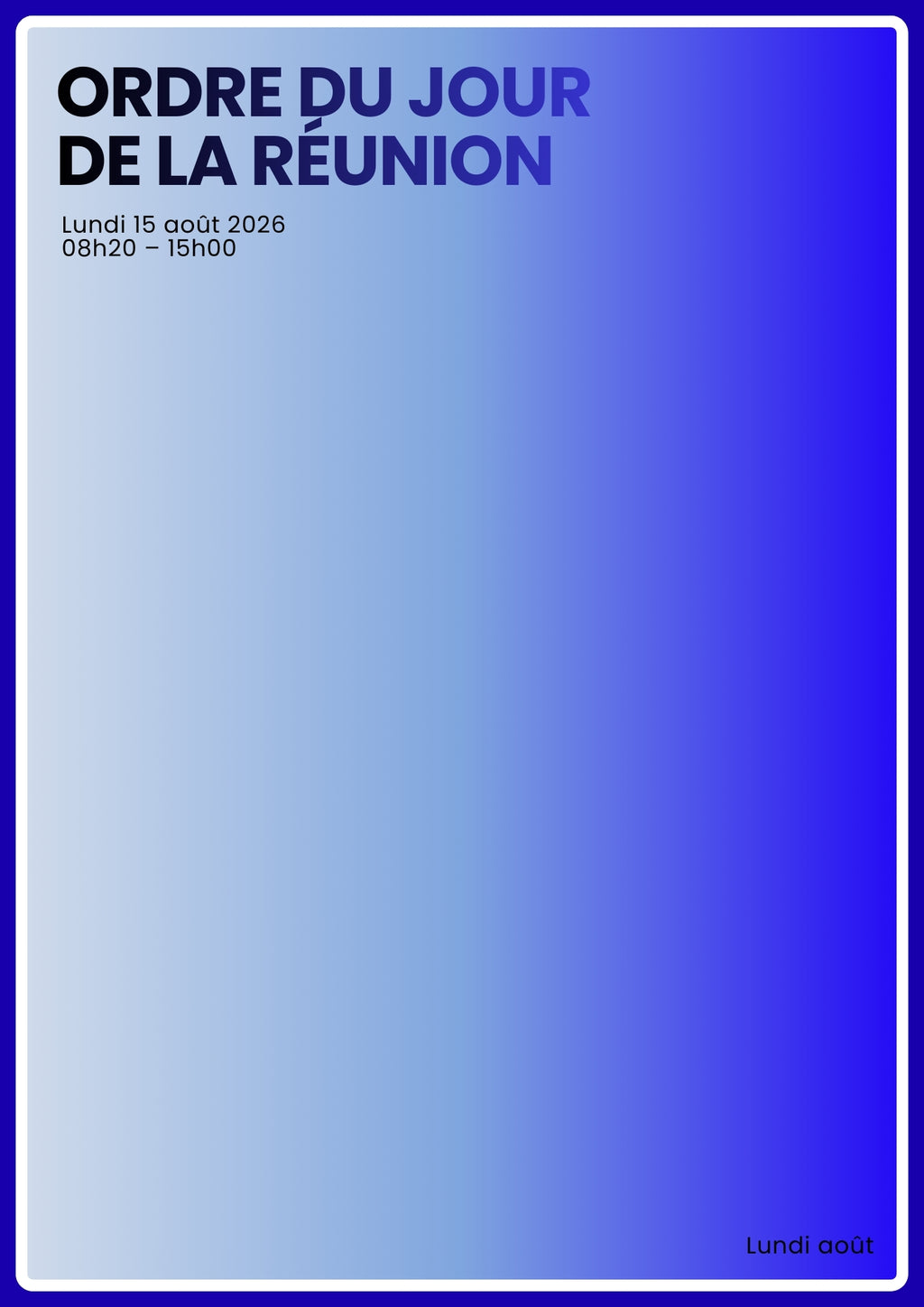 Planificateur atlas 2