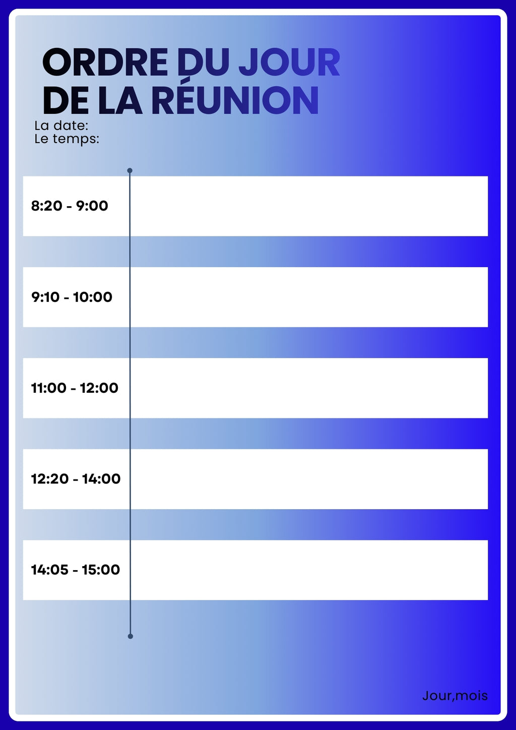 Planificateur atlas 2