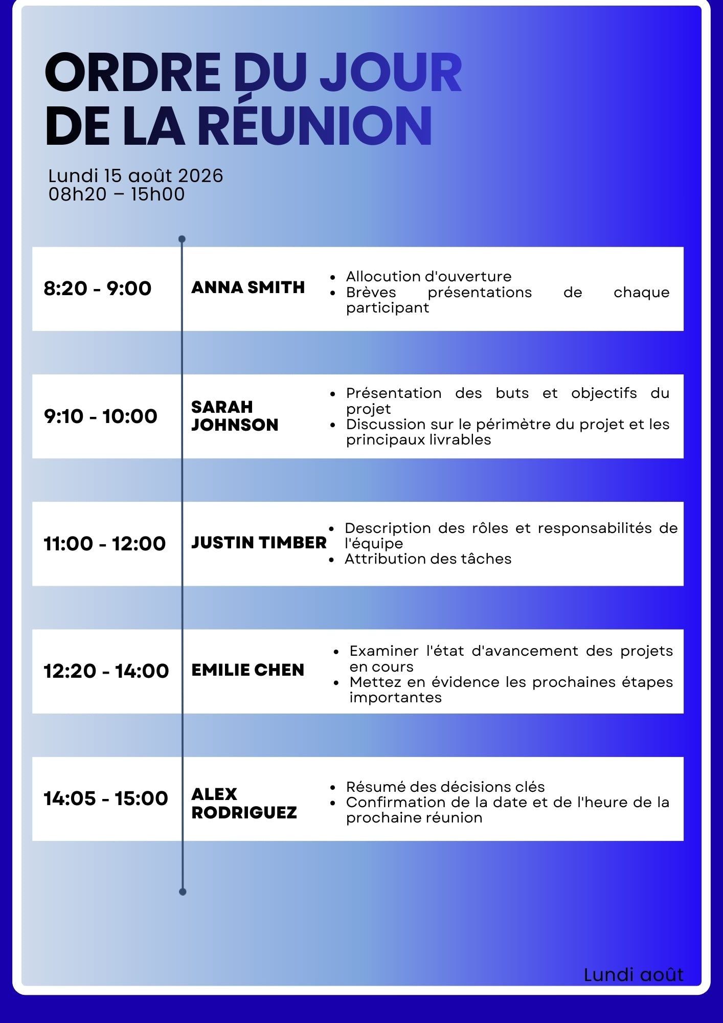 Planificateur atlas 2